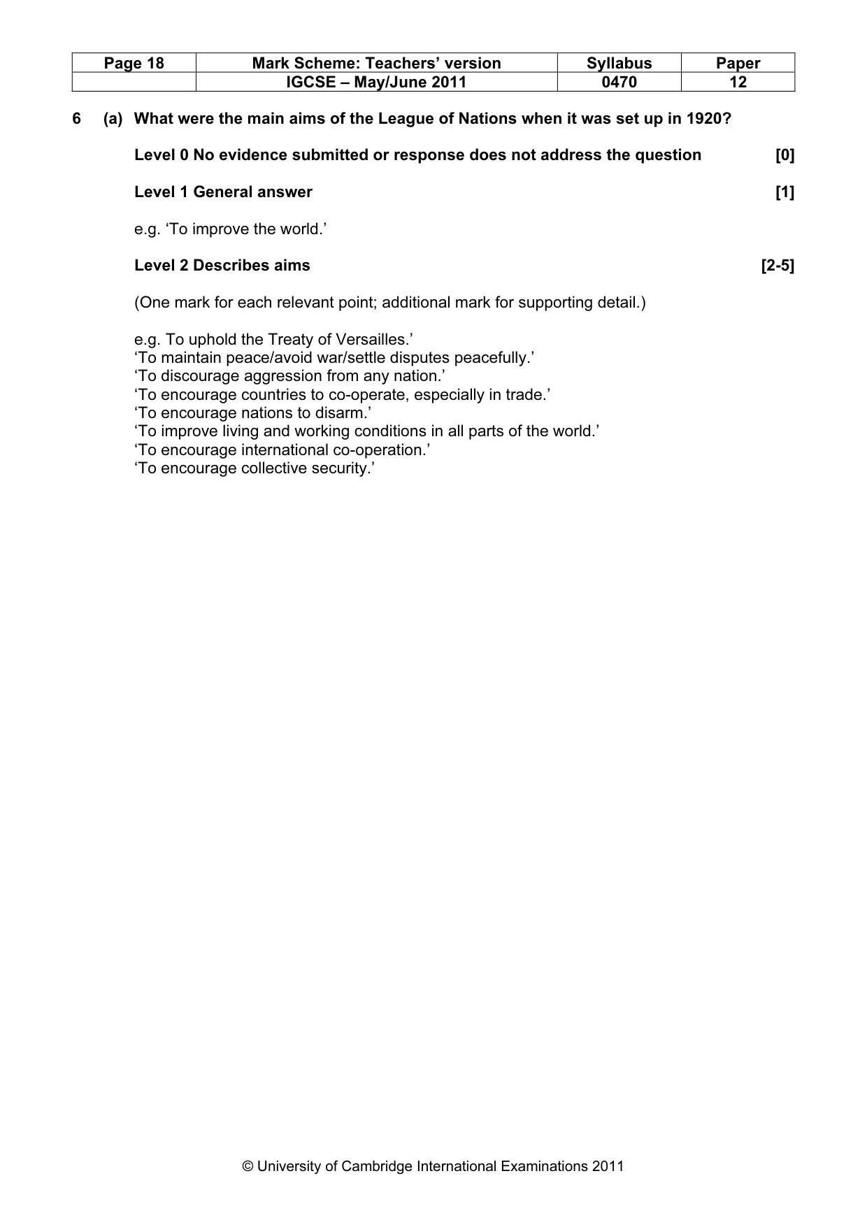 Mark scheme, page 18 of 77