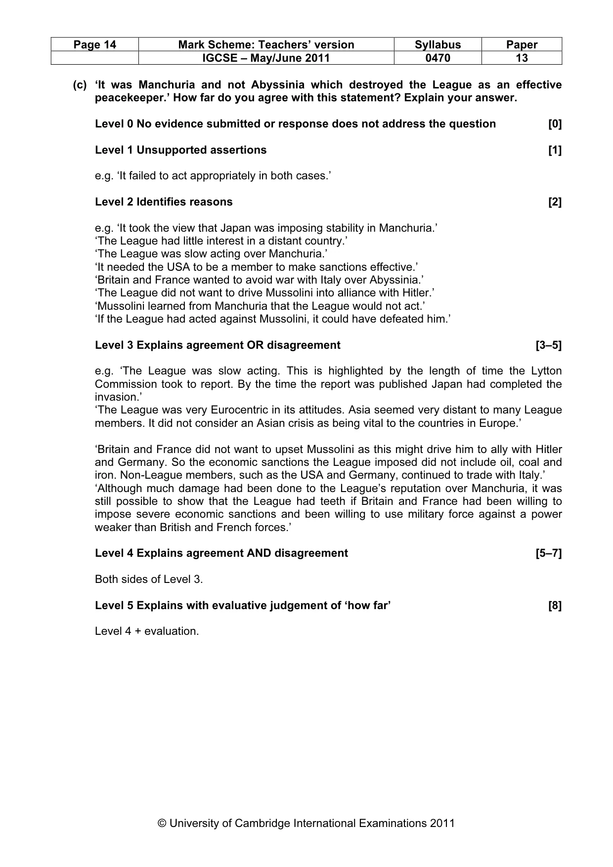 Mark scheme, page 14 of 52