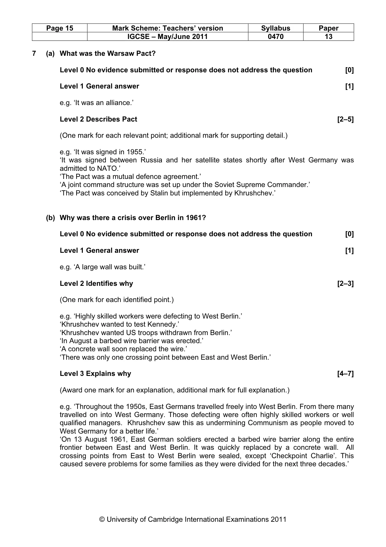 Mark scheme, page 15 of 52