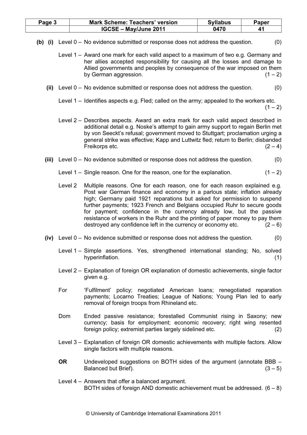 Mark scheme, page 3 of 17