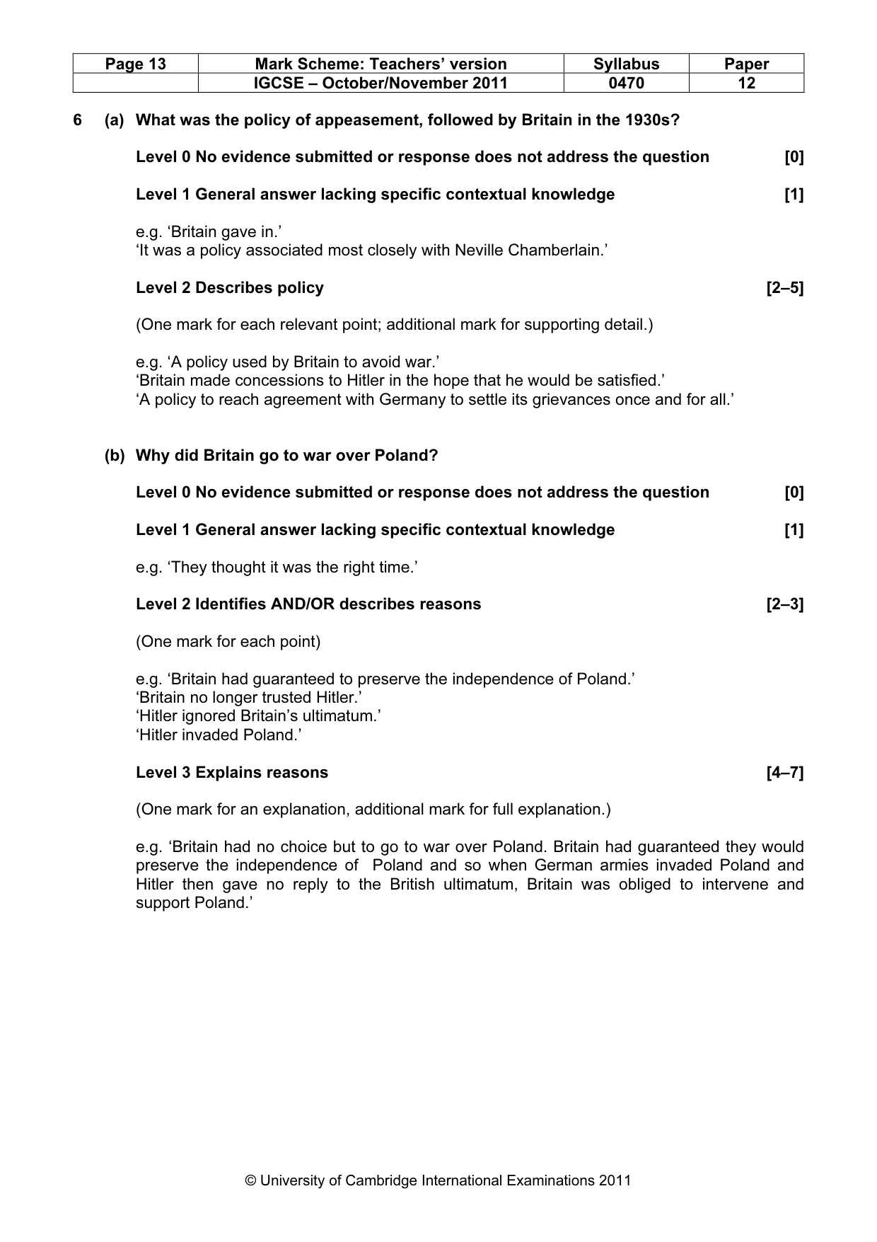 Mark scheme, page 13 of 52