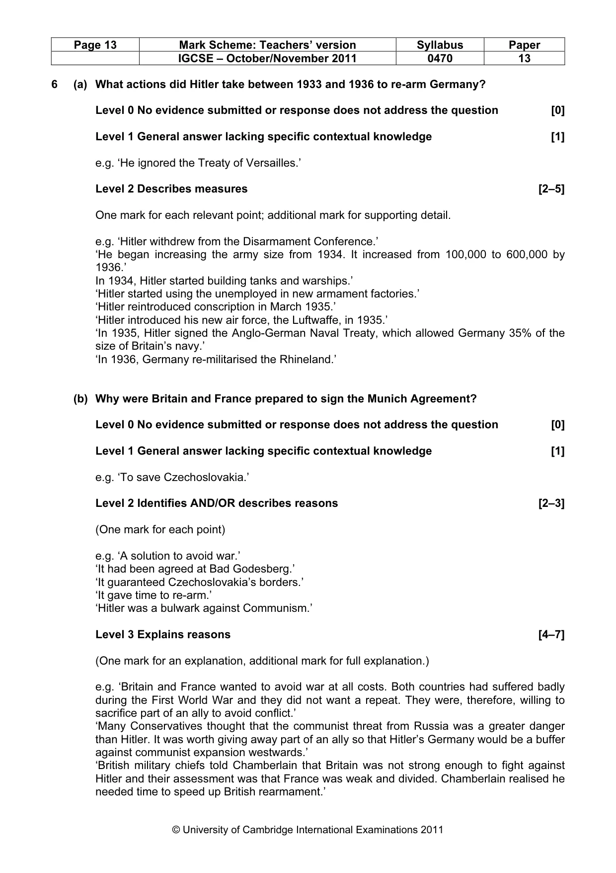 Mark scheme, page 13 of 58