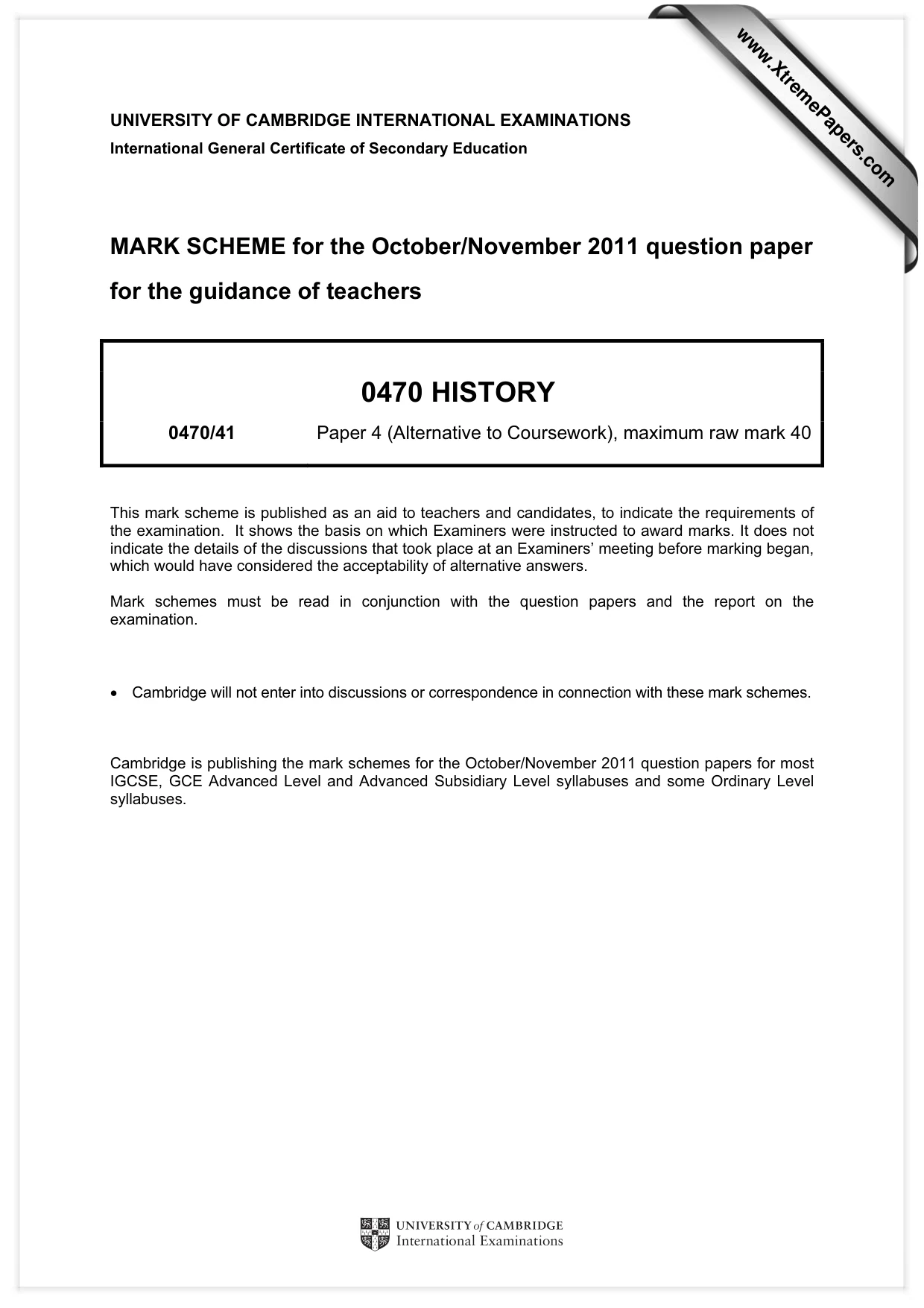Mark scheme, page 1 of 17