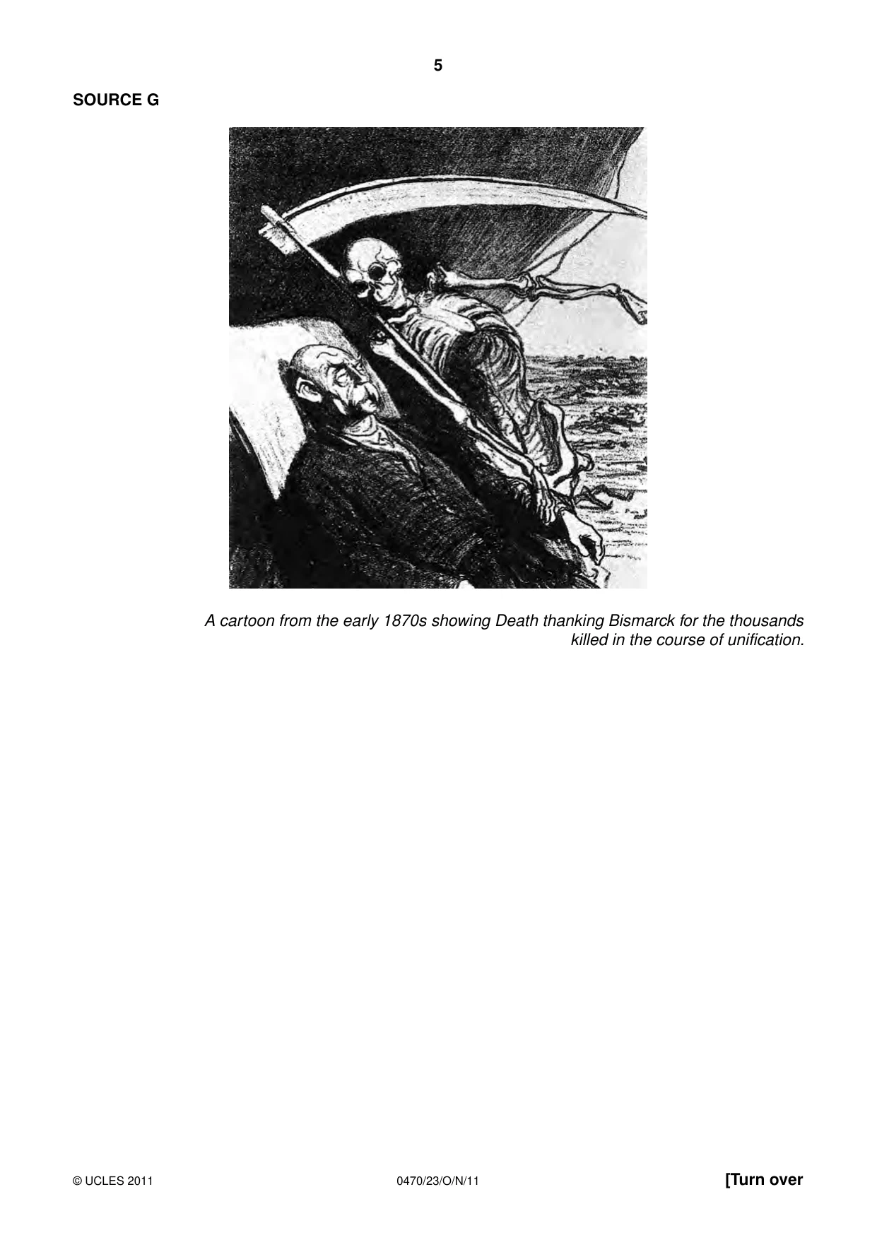 Cambridge IGCSE History 0470 2011 Oct/Nov Paper 2 · Variant 3 question paper, page 5 of 16