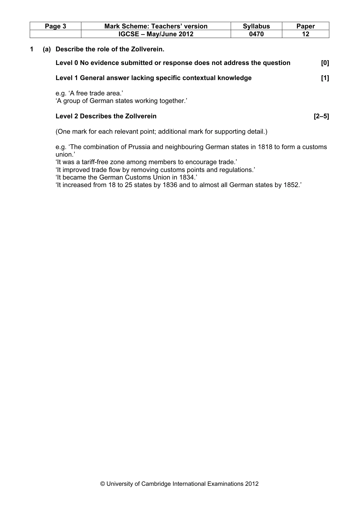 Mark scheme, page 3 of 77