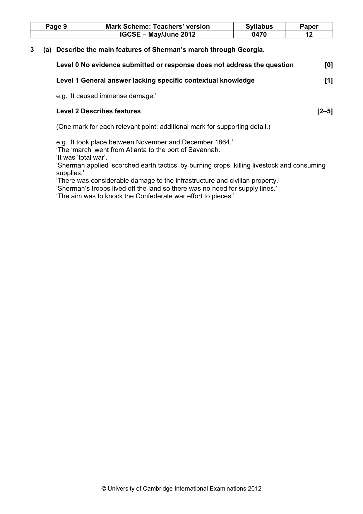 Mark scheme, page 9 of 77