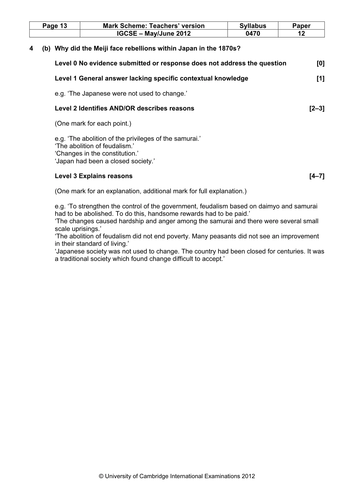 Mark scheme, page 13 of 77