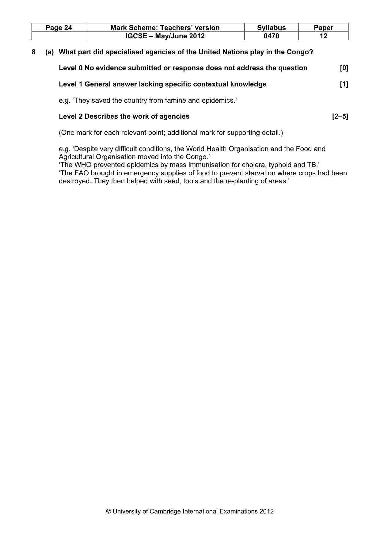 Mark scheme, page 24 of 77