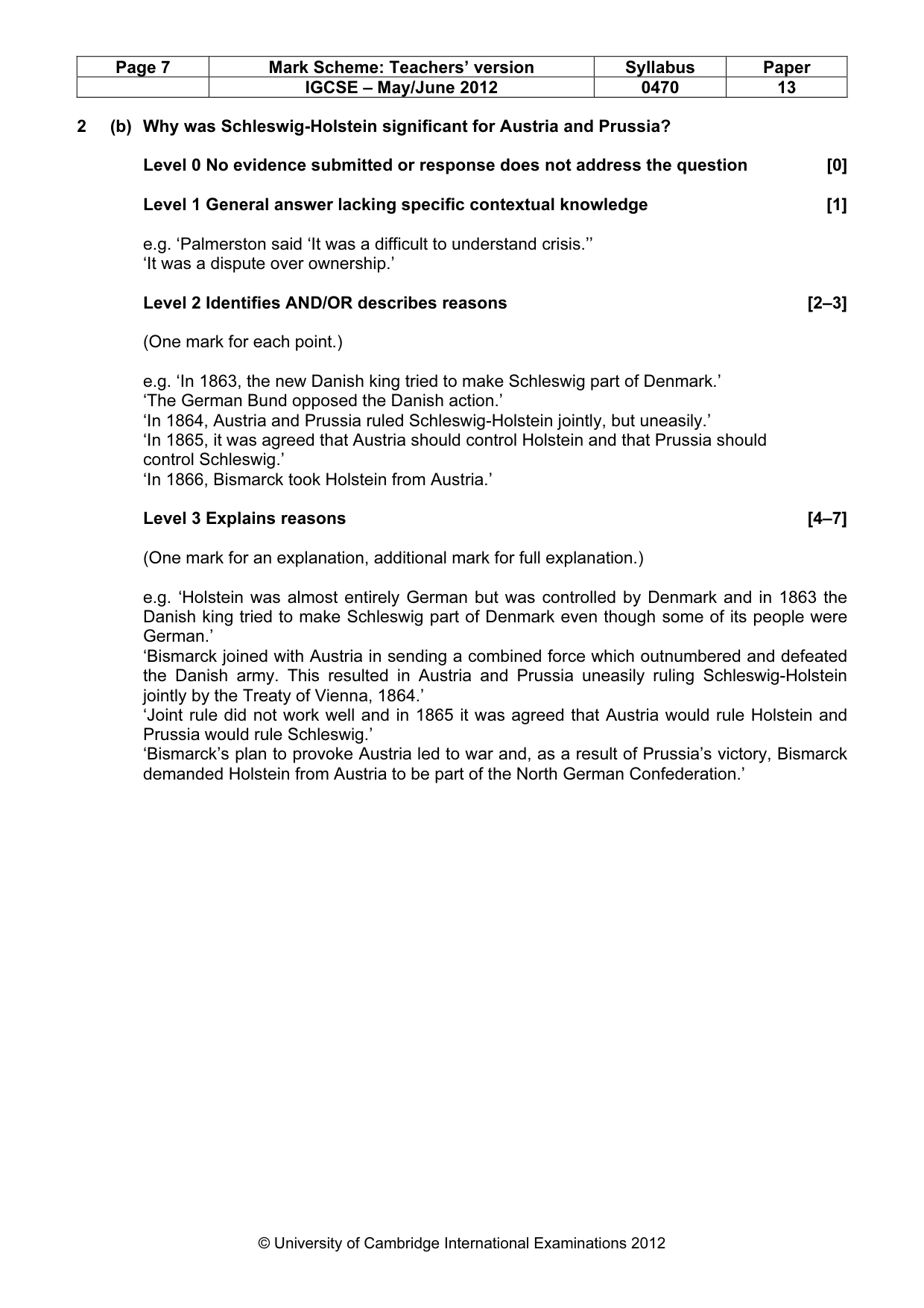 Mark scheme, page 7 of 77