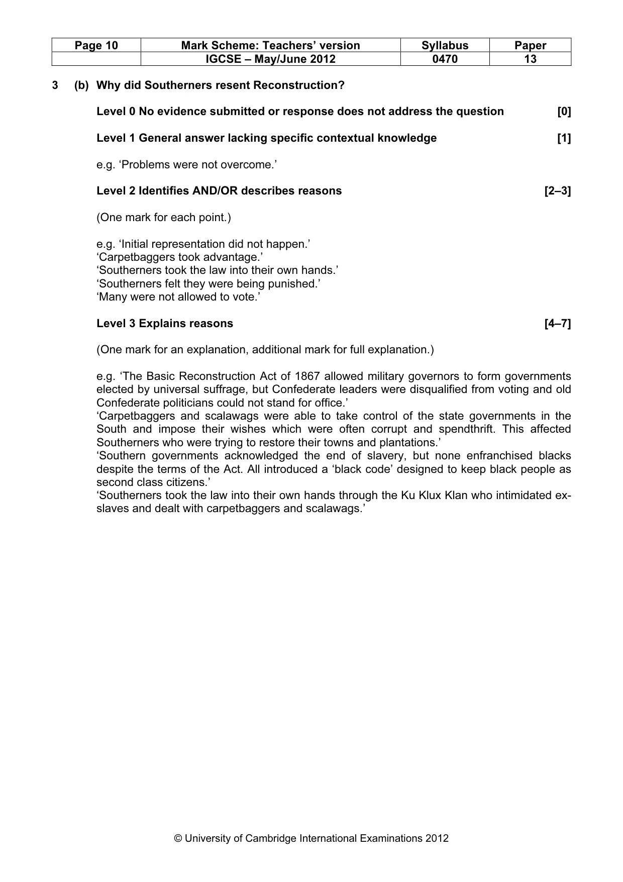 Mark scheme, page 10 of 77