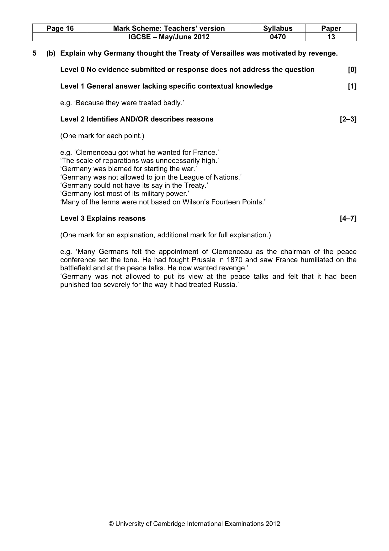 Mark scheme, page 16 of 77