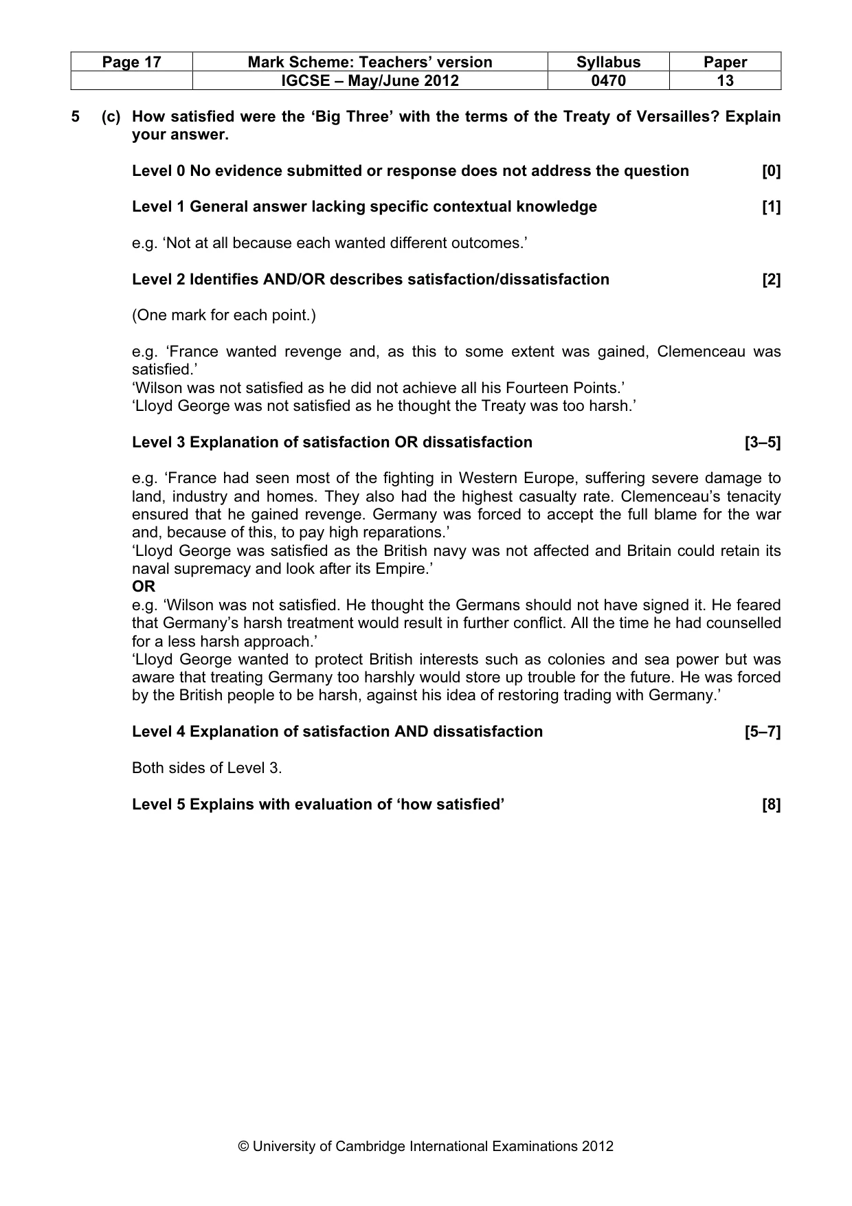 Mark scheme, page 17 of 77