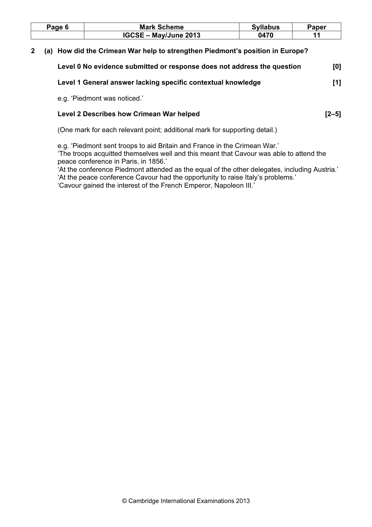 Mark scheme, page 6 of 77