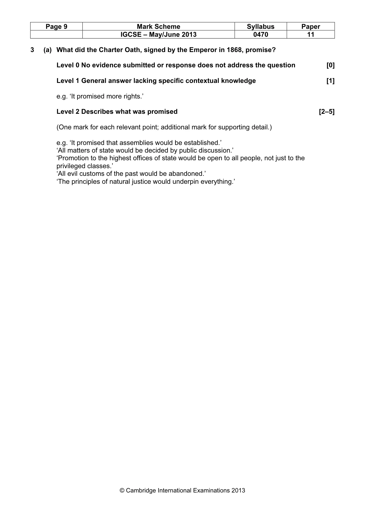 Mark scheme, page 9 of 77