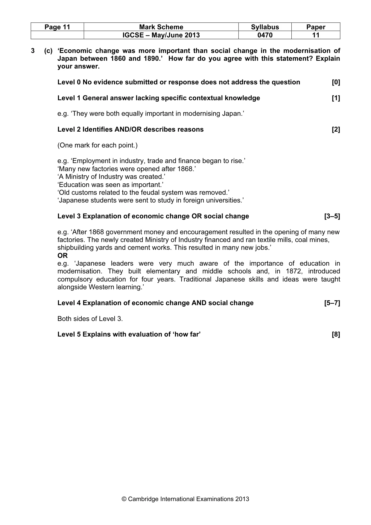 Mark scheme, page 11 of 77