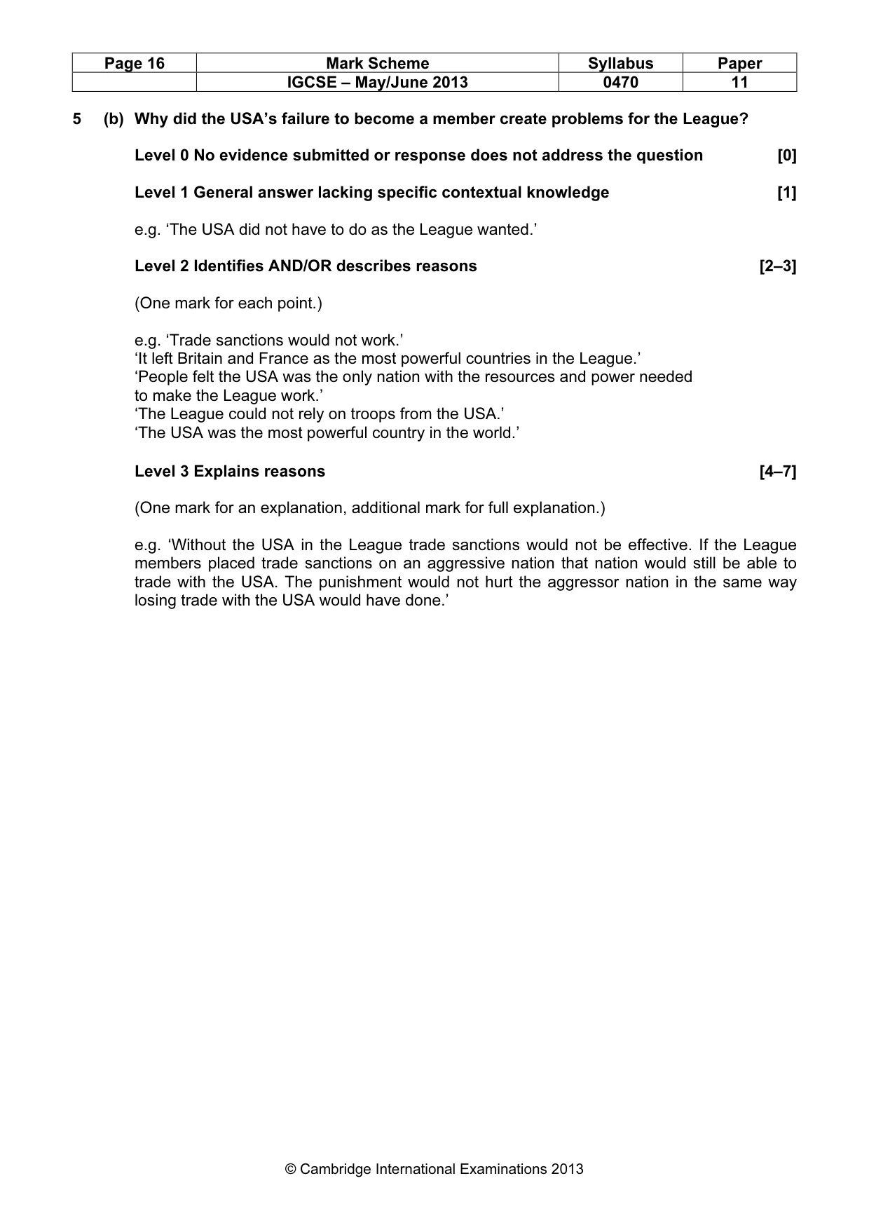 Mark scheme, page 16 of 77