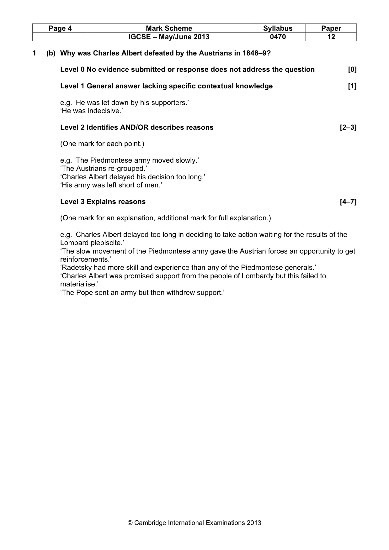 Mark scheme, page 4 of 77
