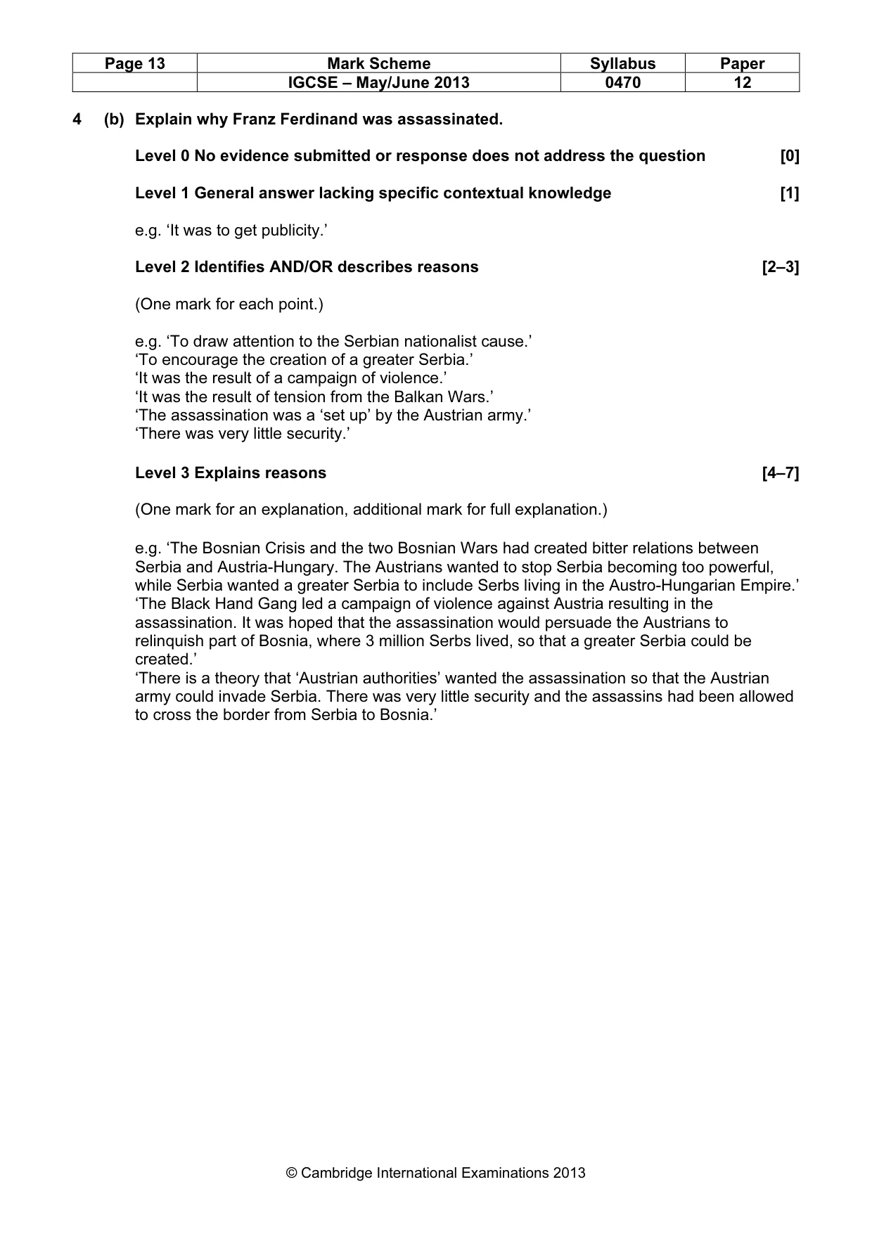 Mark scheme, page 13 of 77