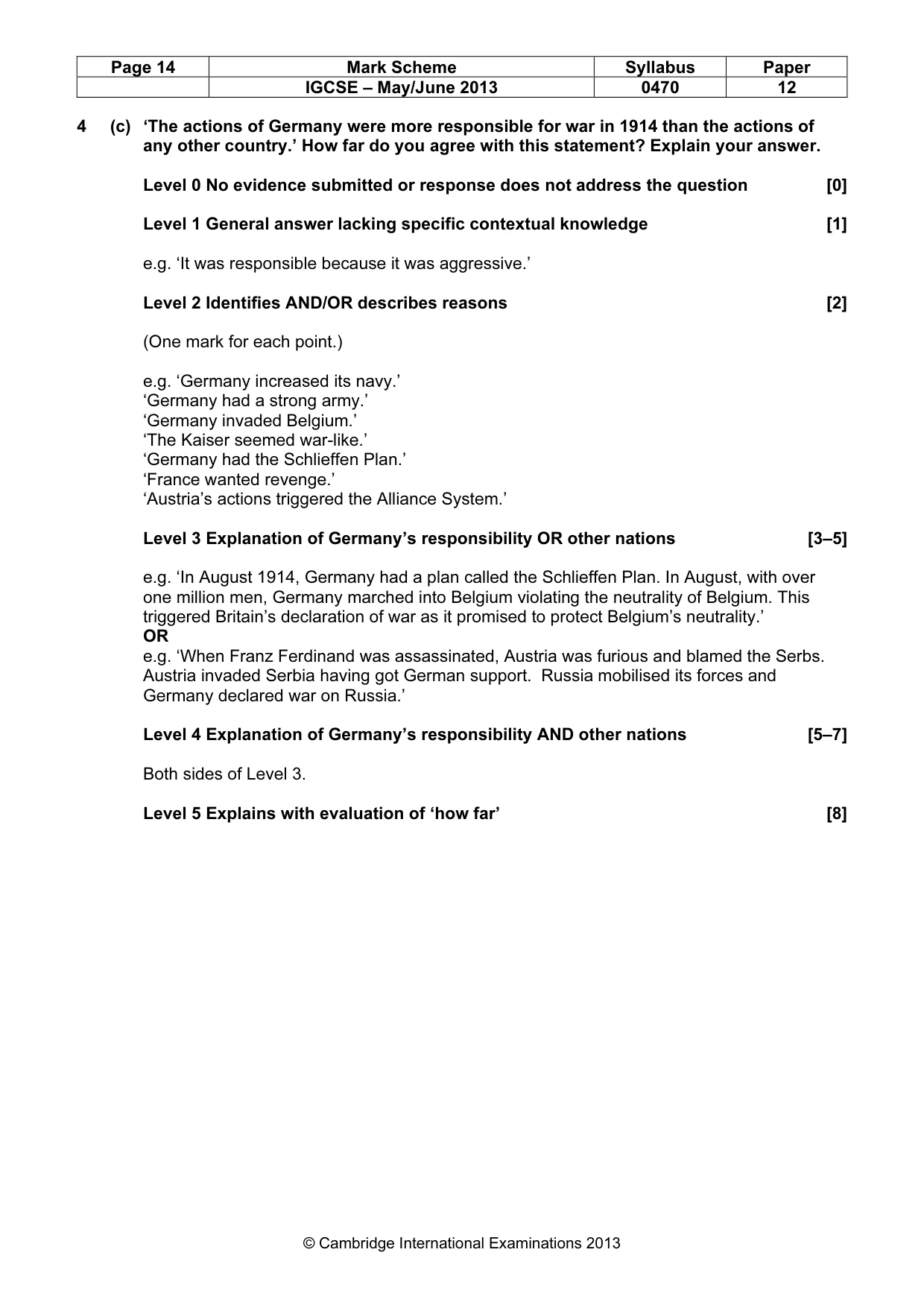 Mark scheme, page 14 of 77