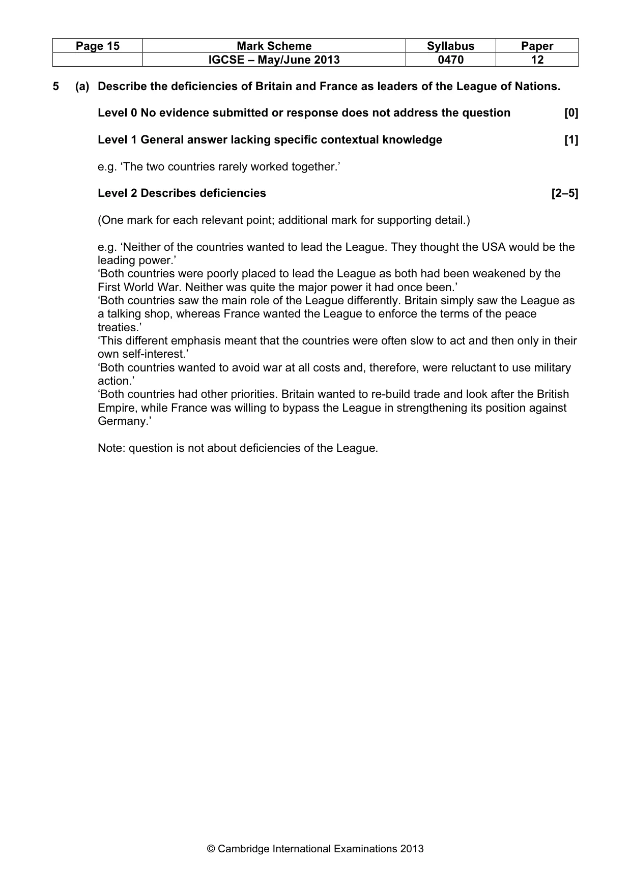 Mark scheme, page 15 of 77