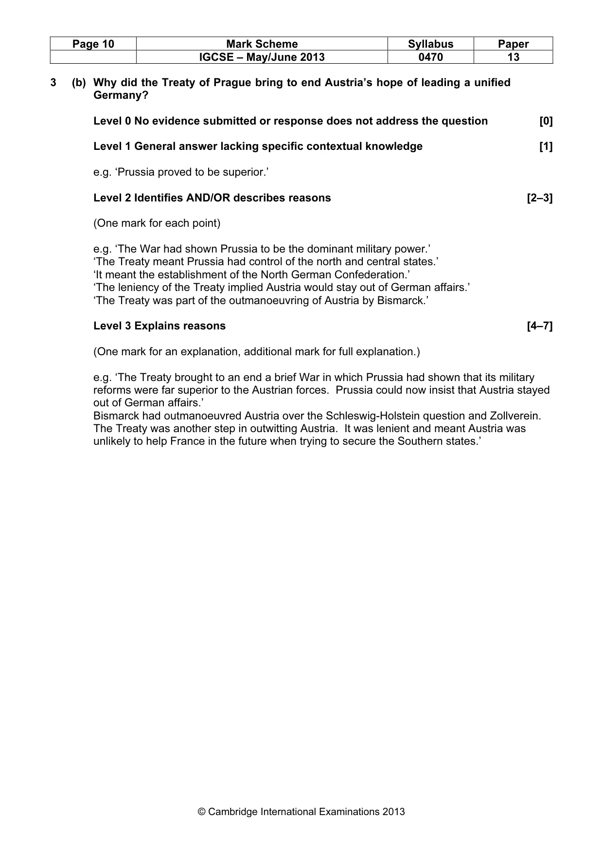 Mark scheme, page 10 of 77