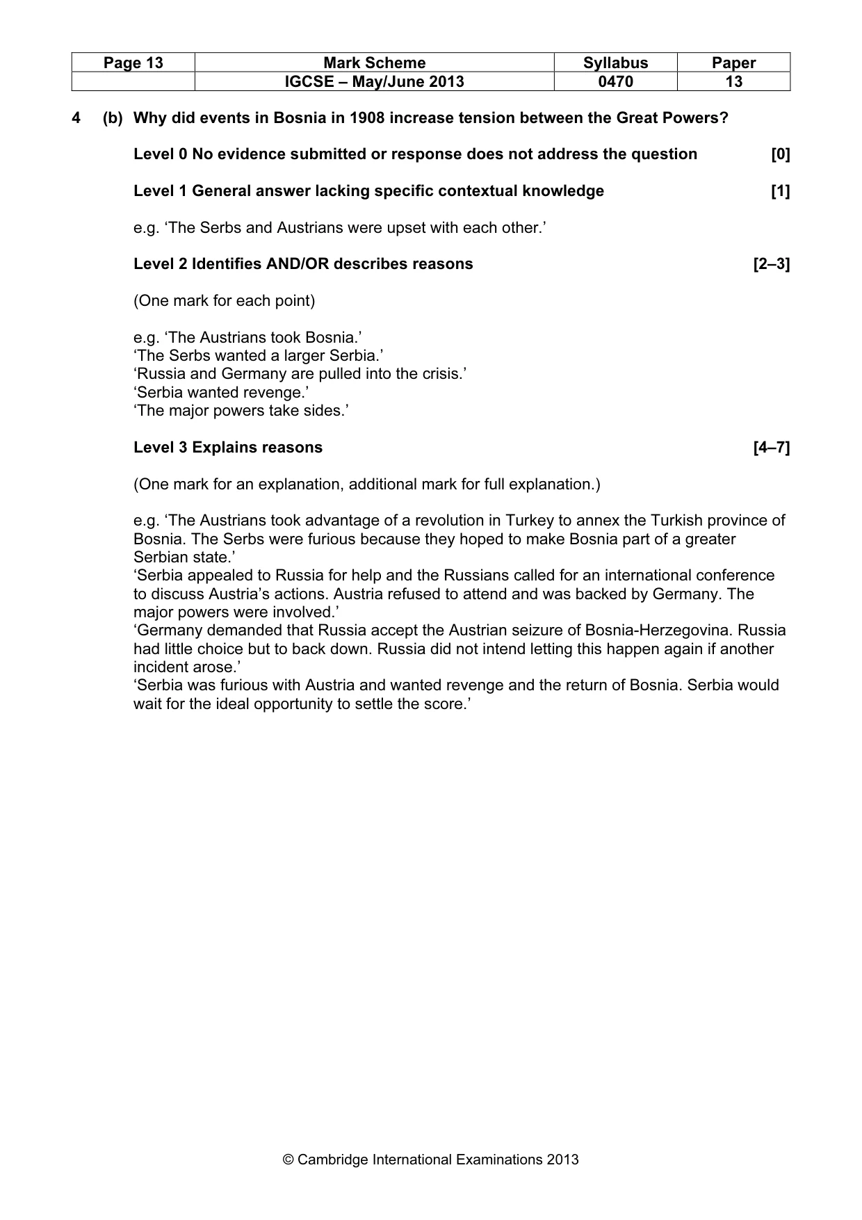 Mark scheme, page 13 of 77