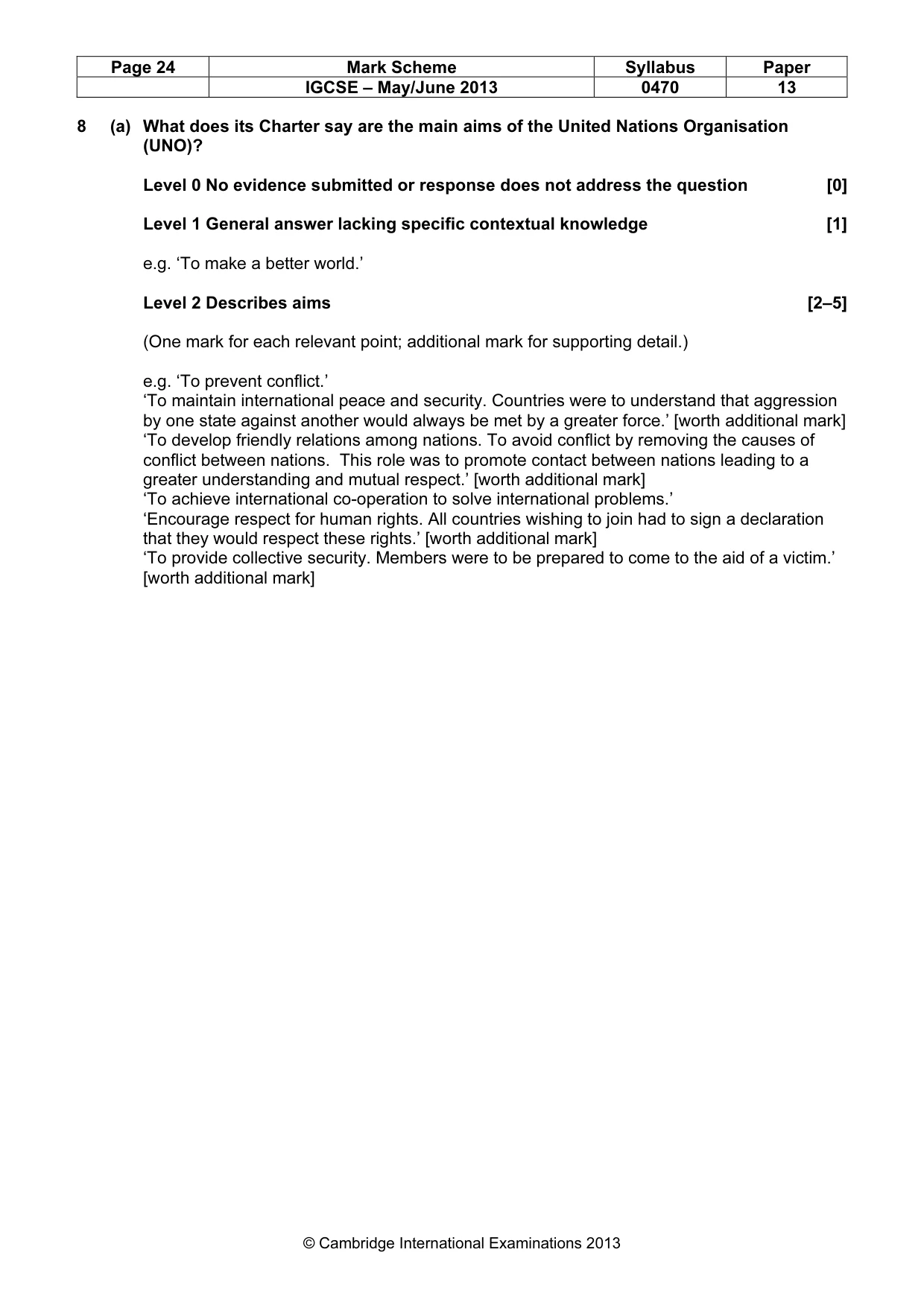Mark scheme, page 24 of 77
