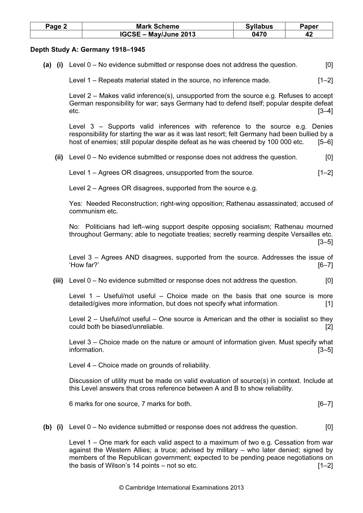 Mark scheme, page 2 of 18