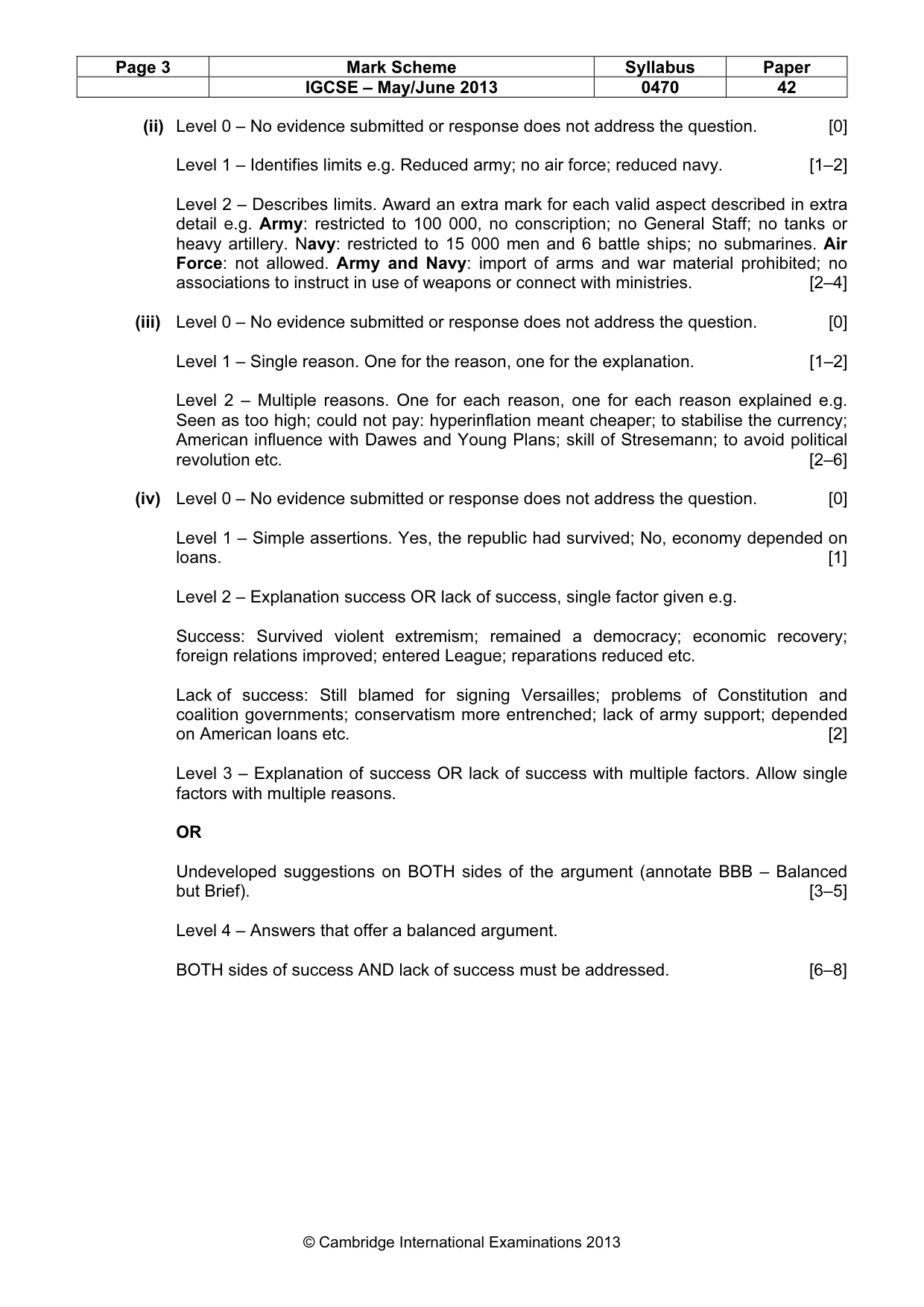 Mark scheme, page 3 of 18