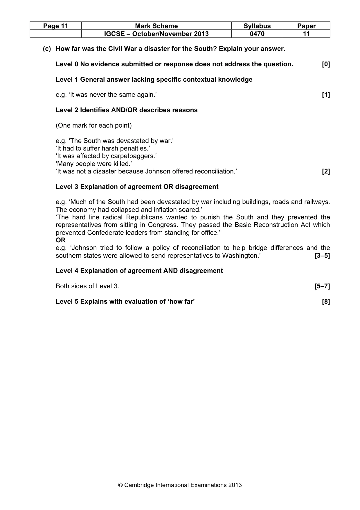 Mark scheme, page 11 of 77