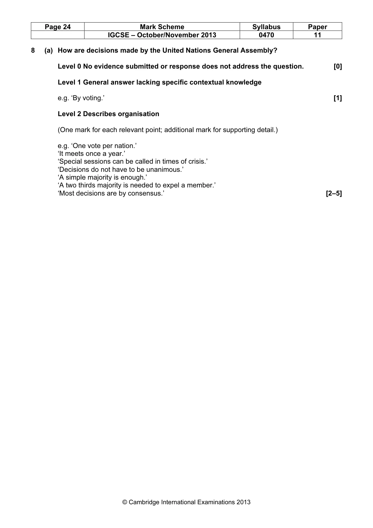 Mark scheme, page 24 of 77