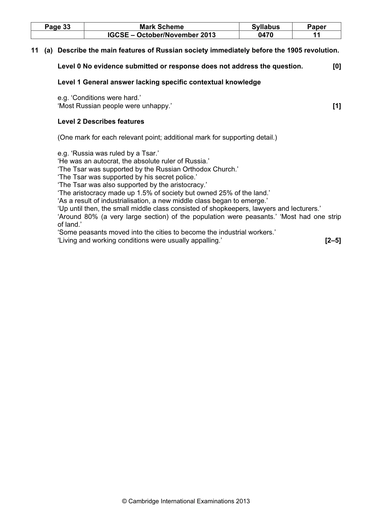 Mark scheme, page 33 of 77