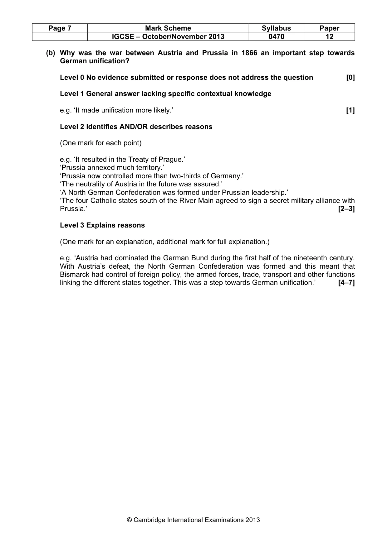 Mark scheme, page 7 of 77