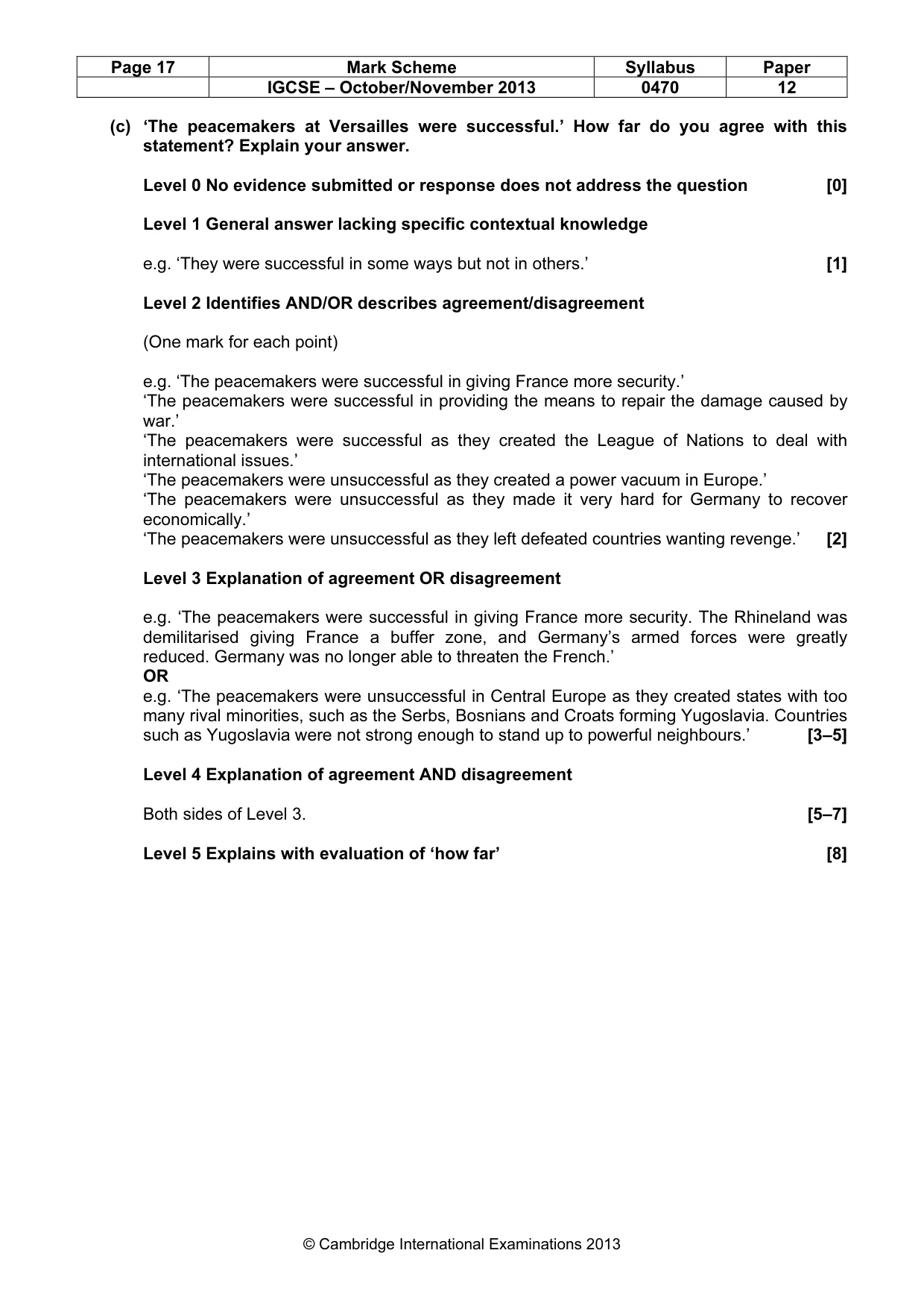 Mark scheme, page 17 of 77