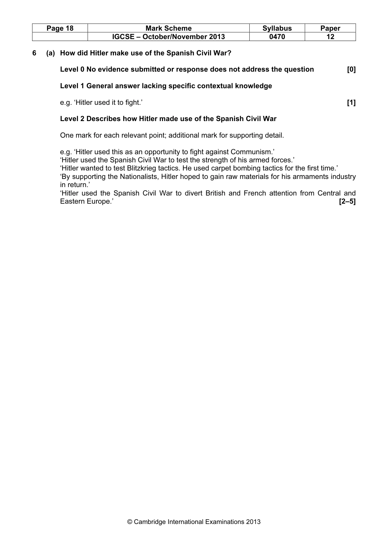 Mark scheme, page 18 of 77