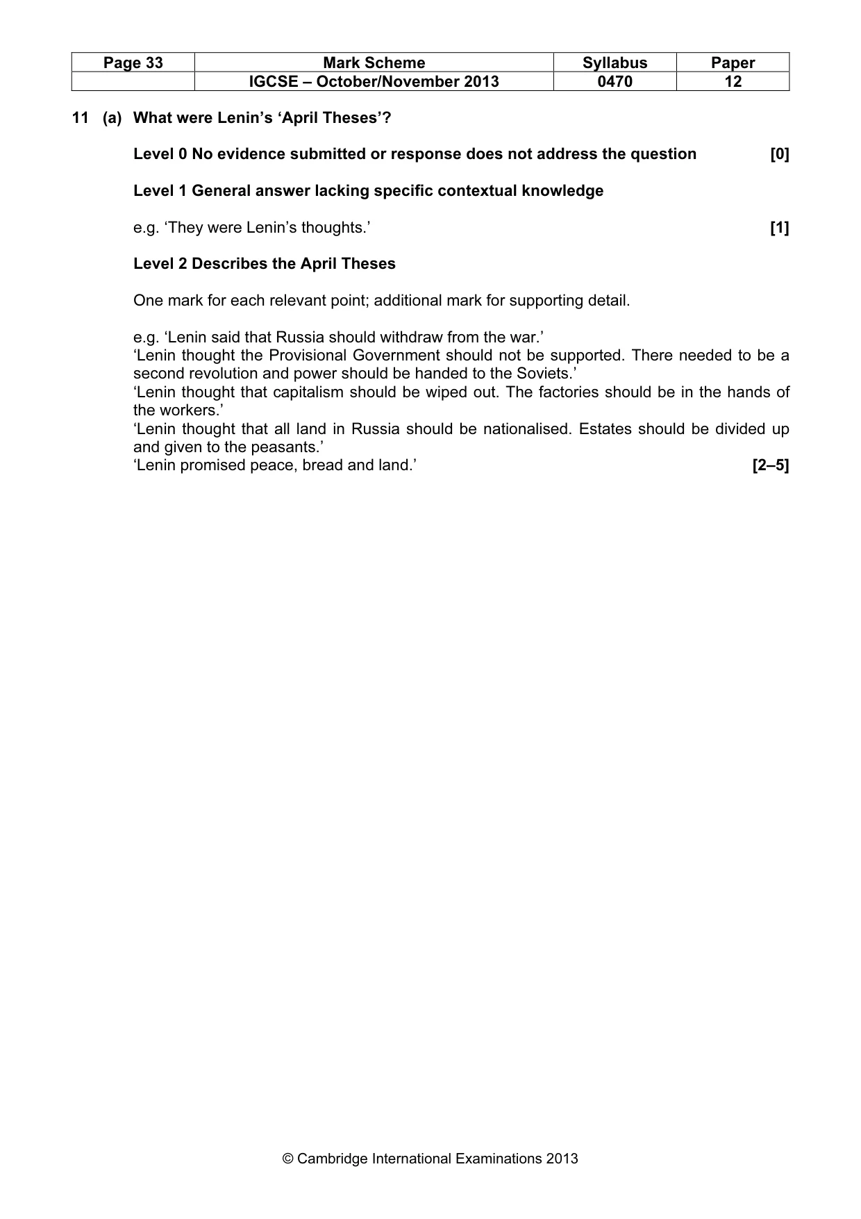 Mark scheme, page 33 of 77