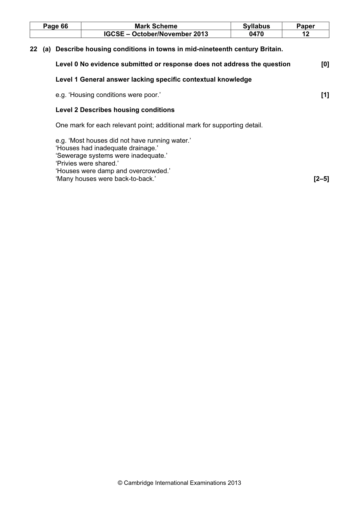 Mark scheme, page 66 of 77