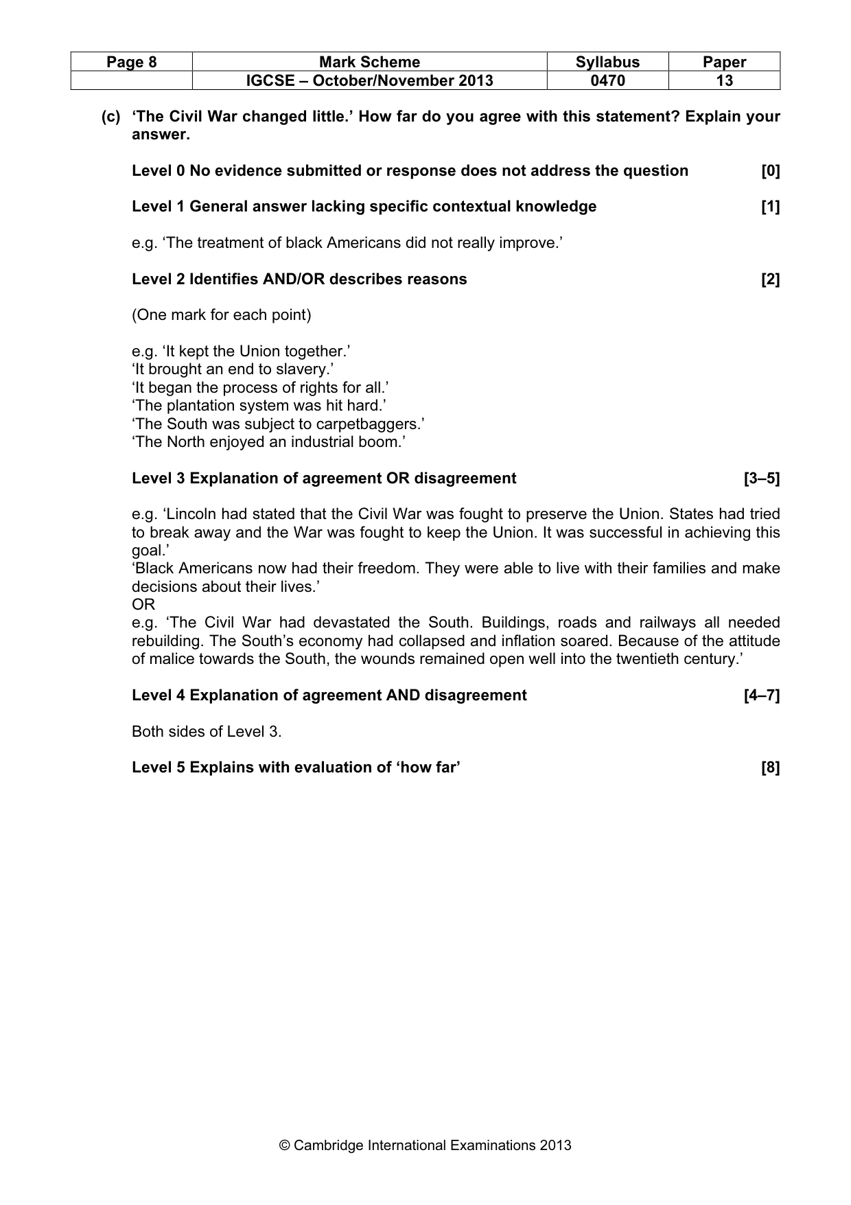 Mark scheme, page 8 of 56