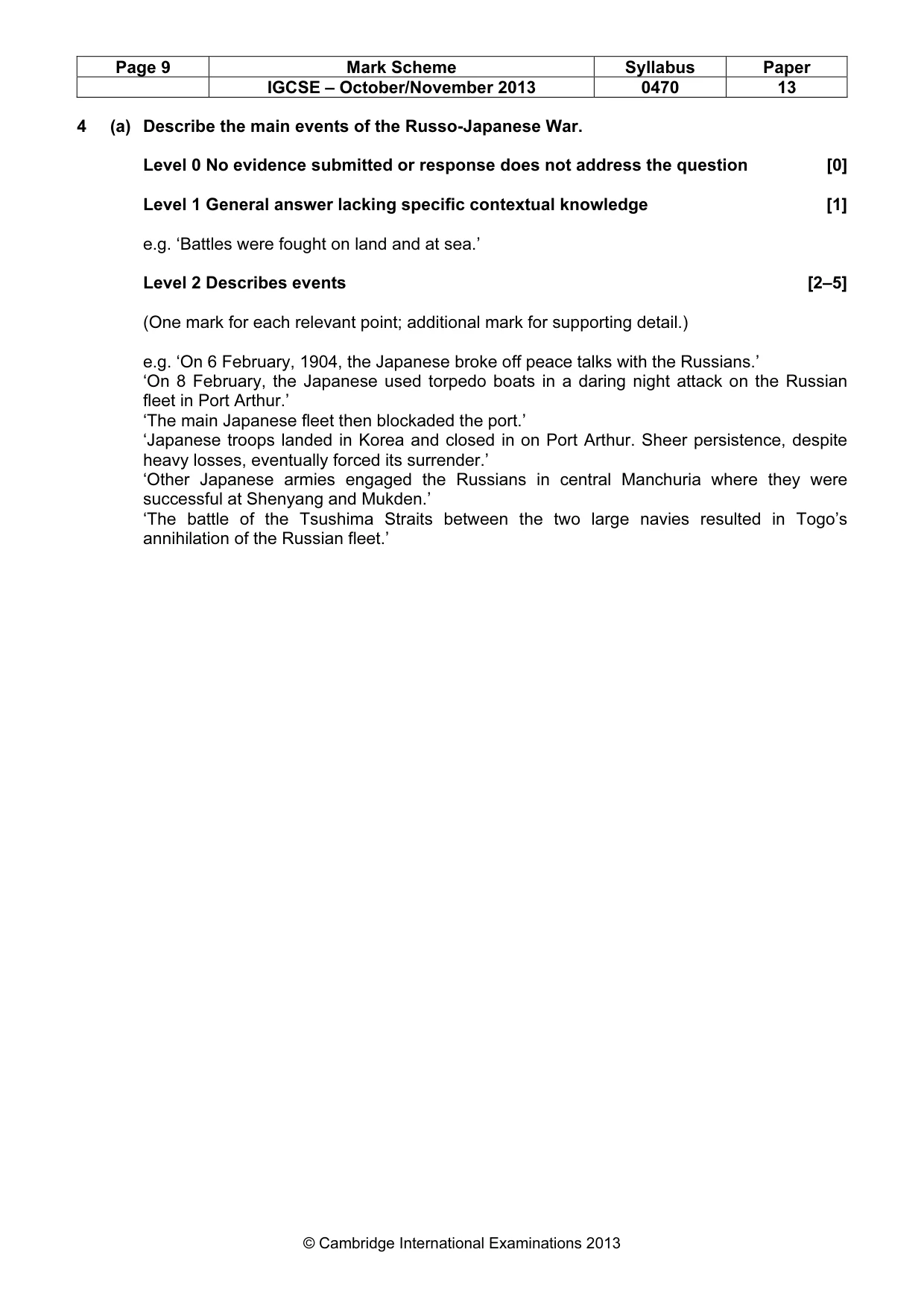 Mark scheme, page 9 of 56