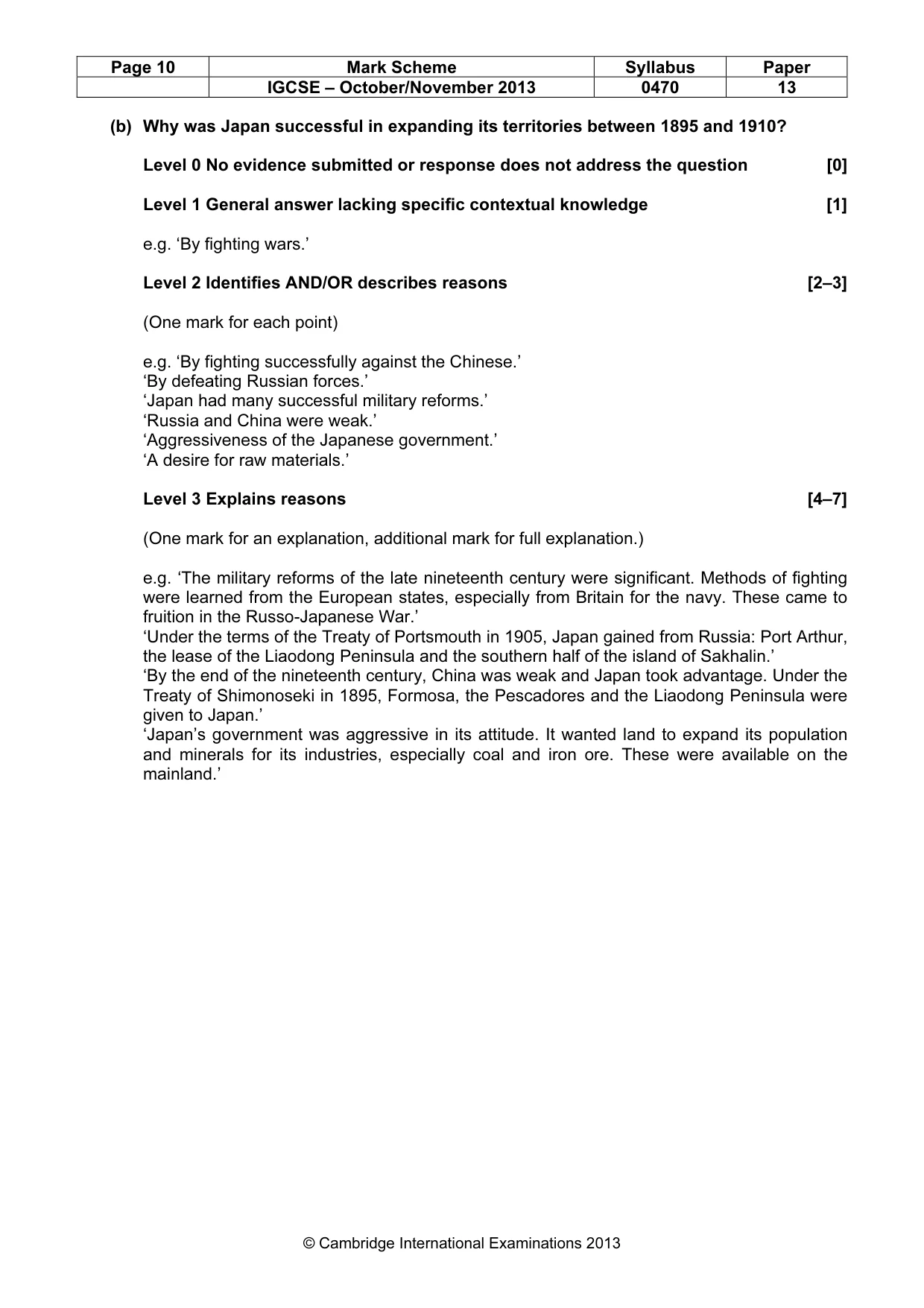 Mark scheme, page 10 of 56