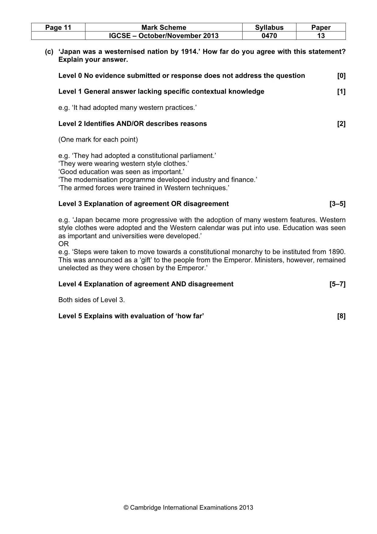 Mark scheme, page 11 of 56