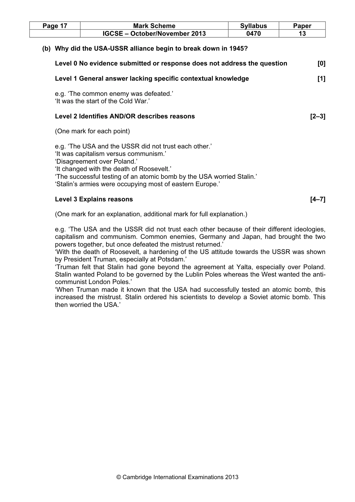 Mark scheme, page 17 of 56