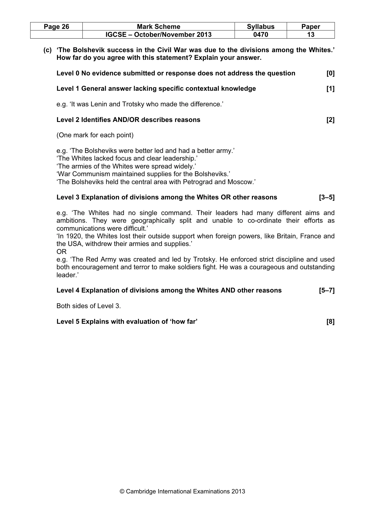 Mark scheme, page 26 of 56