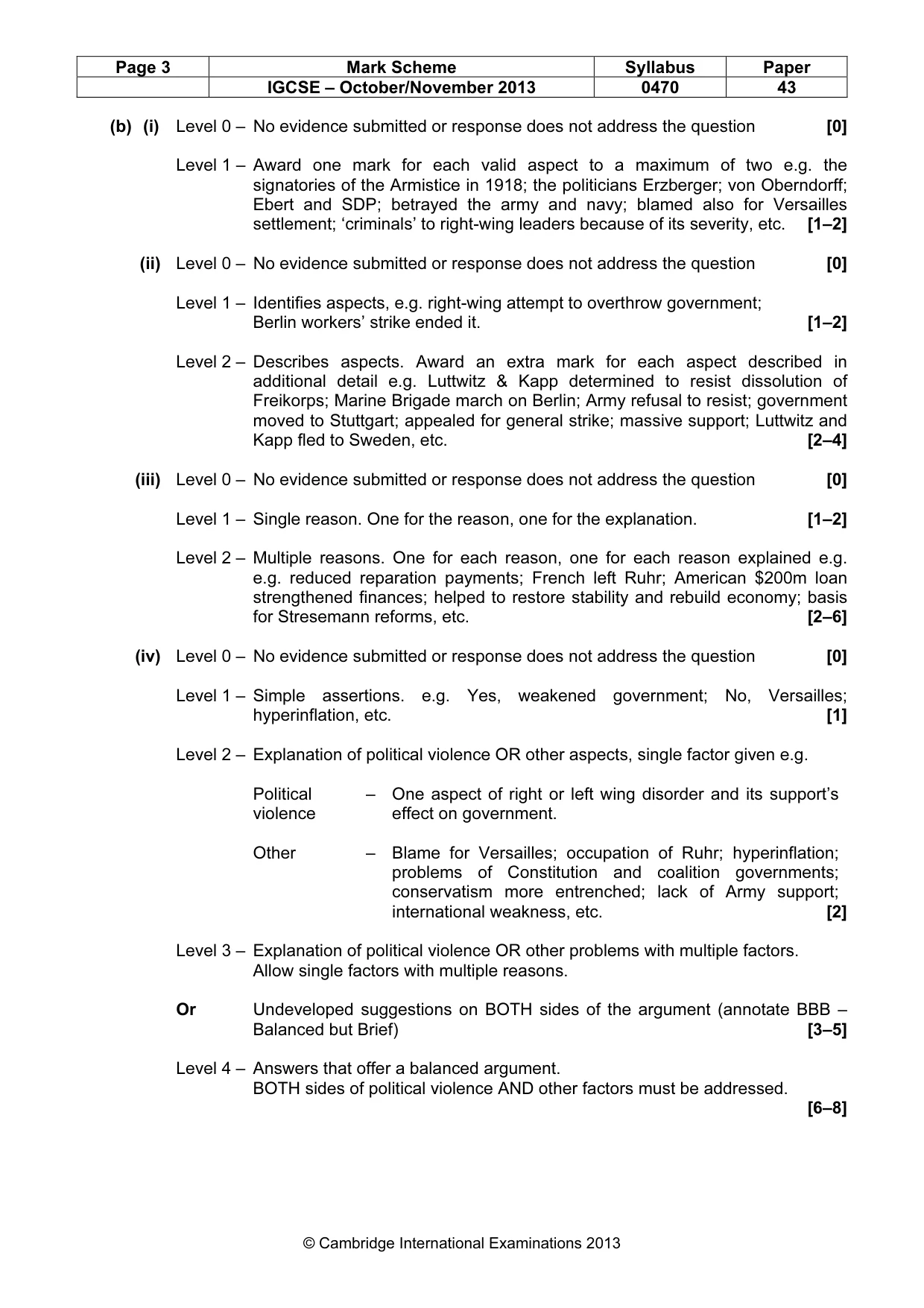 Mark scheme, page 3 of 19