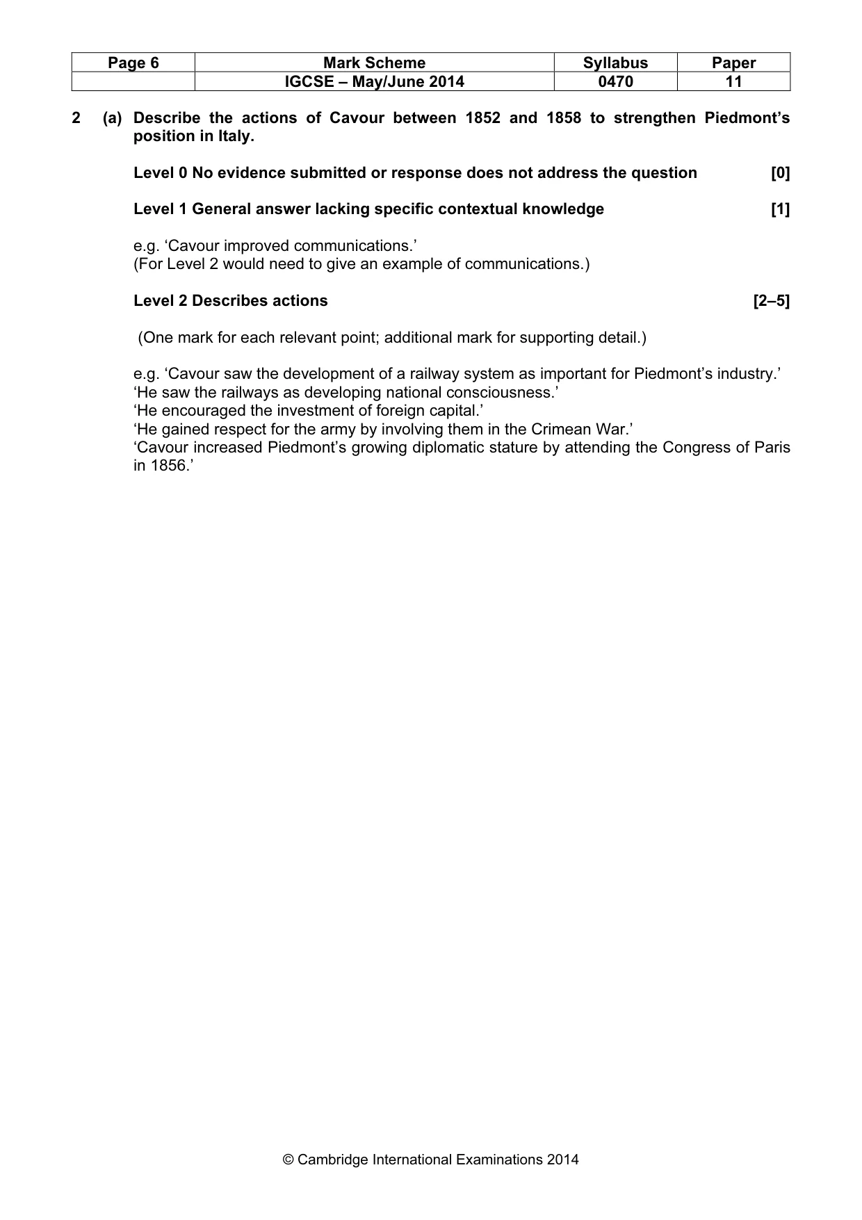 Mark scheme, page 6 of 77
