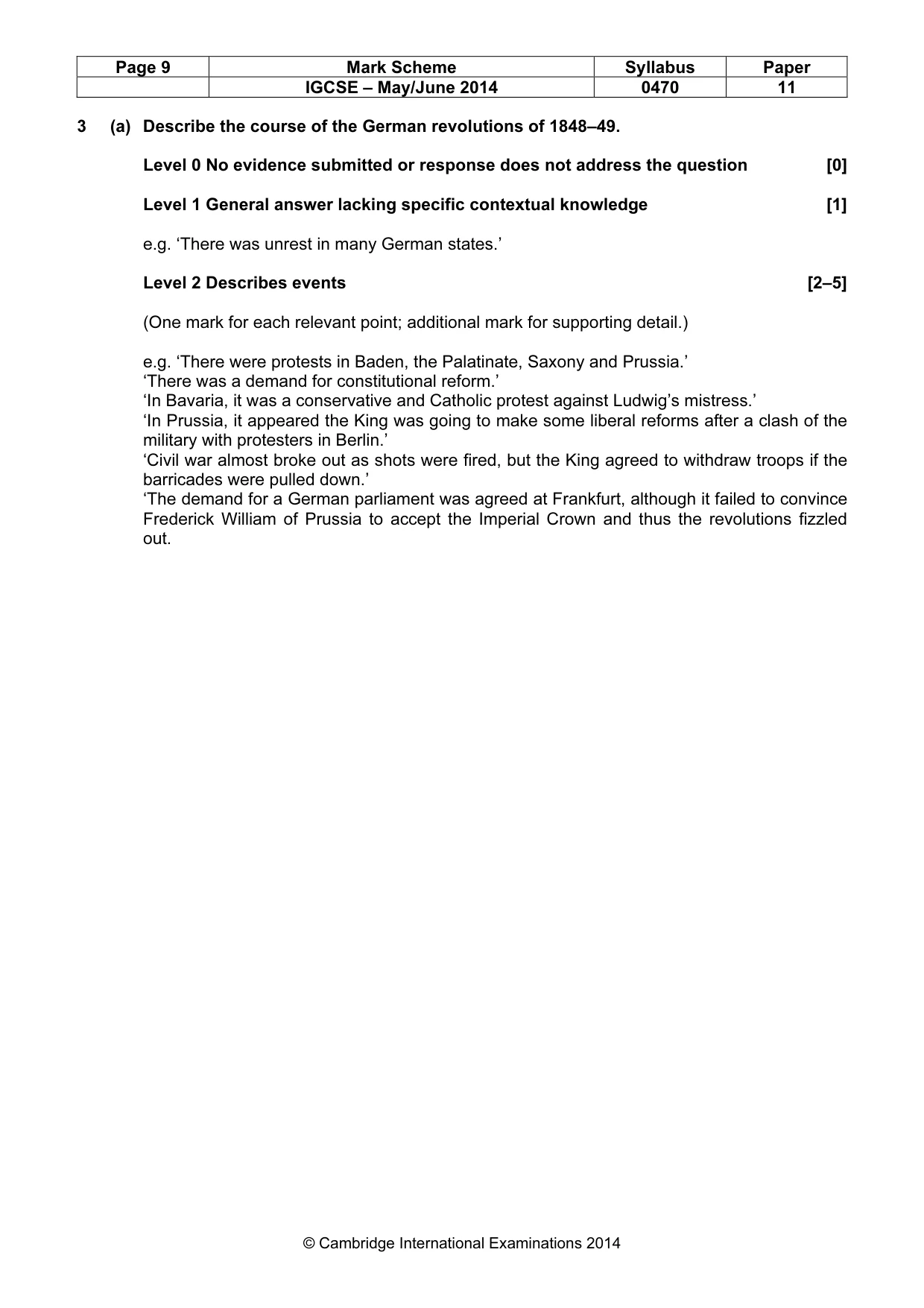 Mark scheme, page 9 of 77
