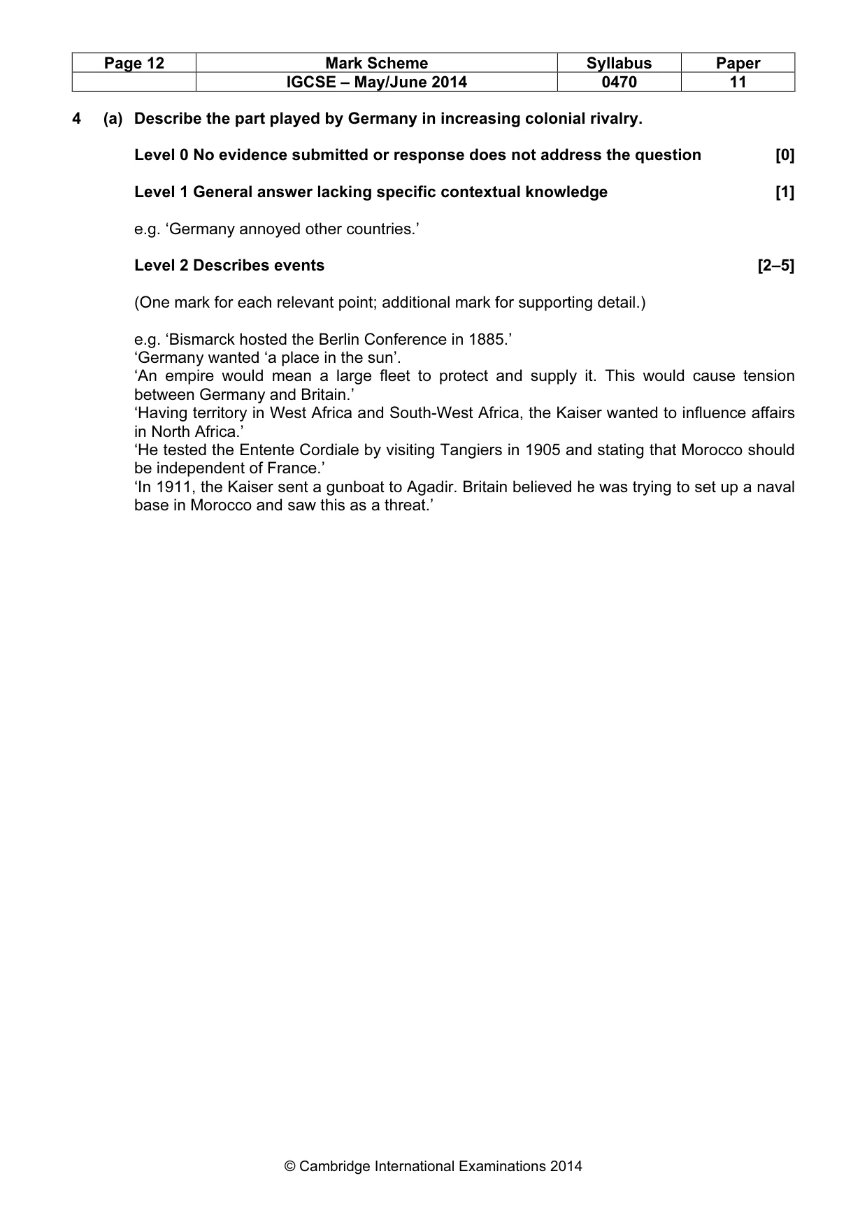 Mark scheme, page 12 of 77
