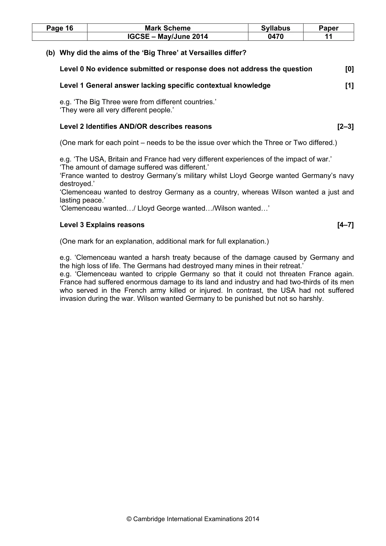 Mark scheme, page 16 of 77