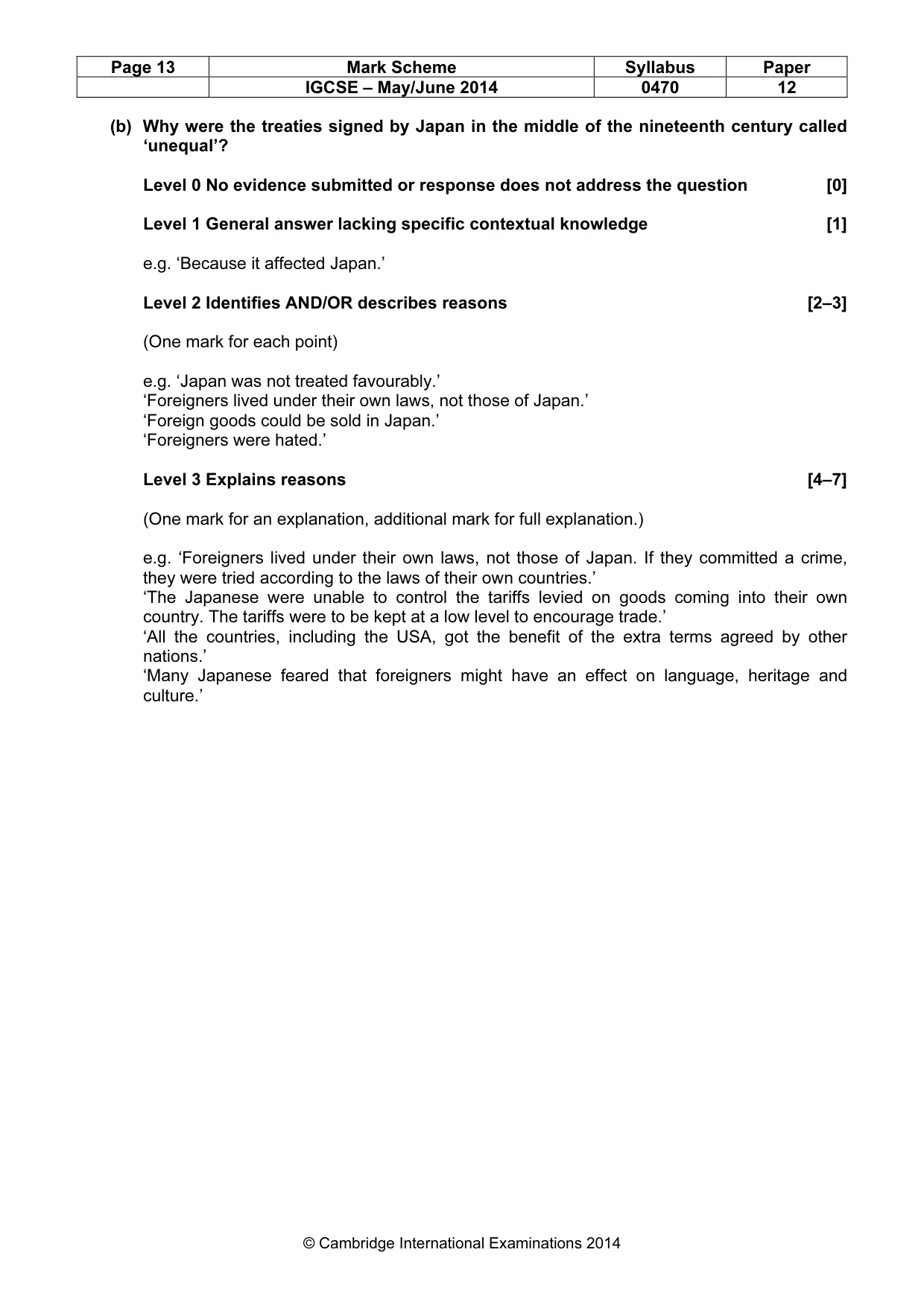 Mark scheme, page 13 of 77