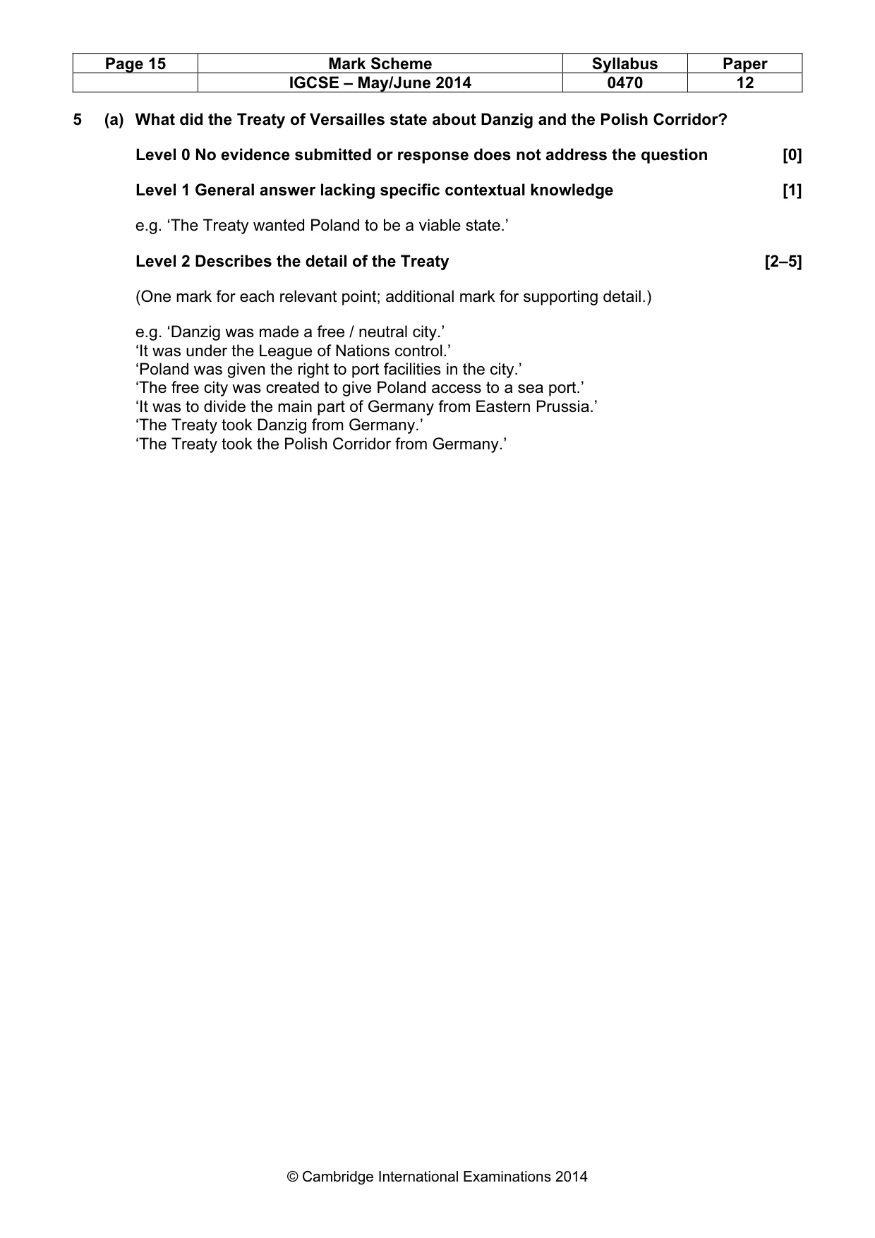 Mark scheme, page 15 of 77
